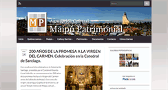 Desktop Screenshot of maipupatrimonial.cl